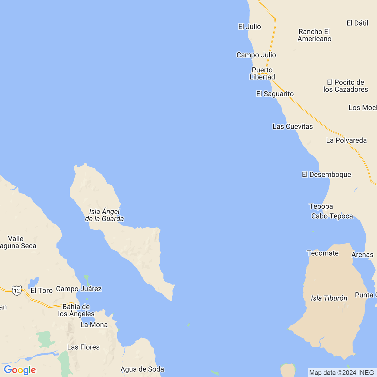 Google map image of our locations